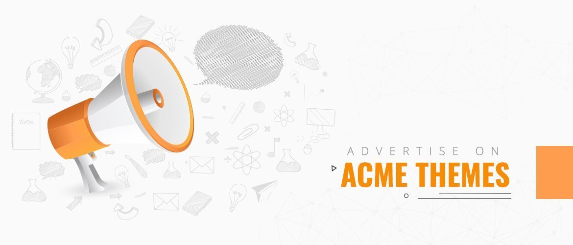 advertise on acme themes